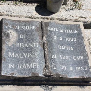 SCRIBANTE Malvina 1893-1953