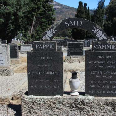 SMIT Albertus Johannes 1895-1974 & Hester Johanna FOURIE 1903-1962