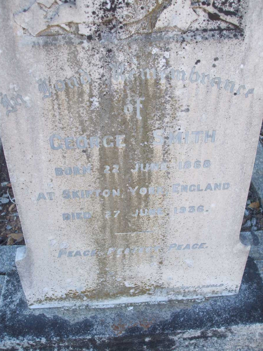 SMITH George 1868-1936