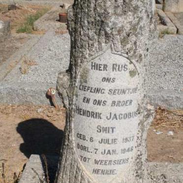 SMIT Hendrik Jacobus 1937-1946