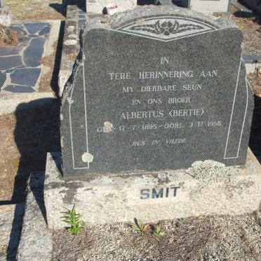 SMIT Albertus 1895-1958