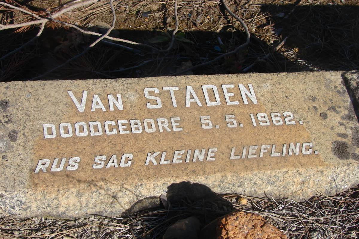 STADEN, van -1962