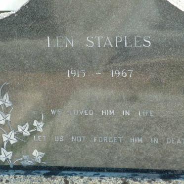 STAPLES Len 1915-1967