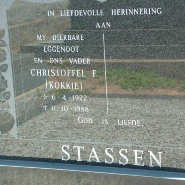 STASSEN Christoffel F. 1922-1988