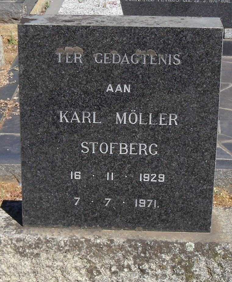 STOFBERG Karl Moller 1929-1971