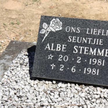 STEMMET Albe 1981-1981