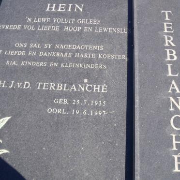 TERBLANCHÉ H.J. v.D. 1935-1997
