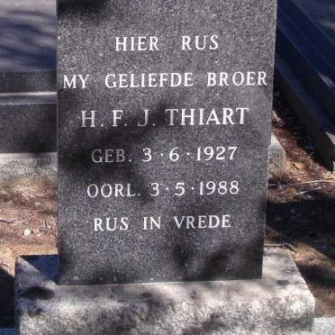 THIART H.F.J. 1927-1988