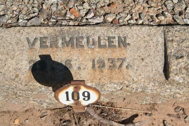 VERMEULEN ? 1937