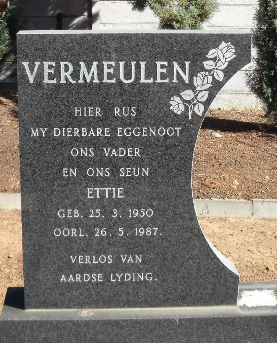 VERMEULEN Ettie 1950-1987