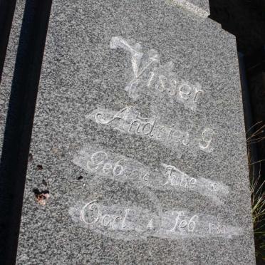 VISSER Andries G. 1923-1980