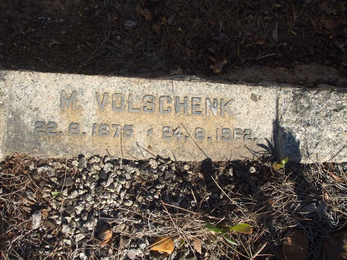 VOLSCHENK M. 1875-1962