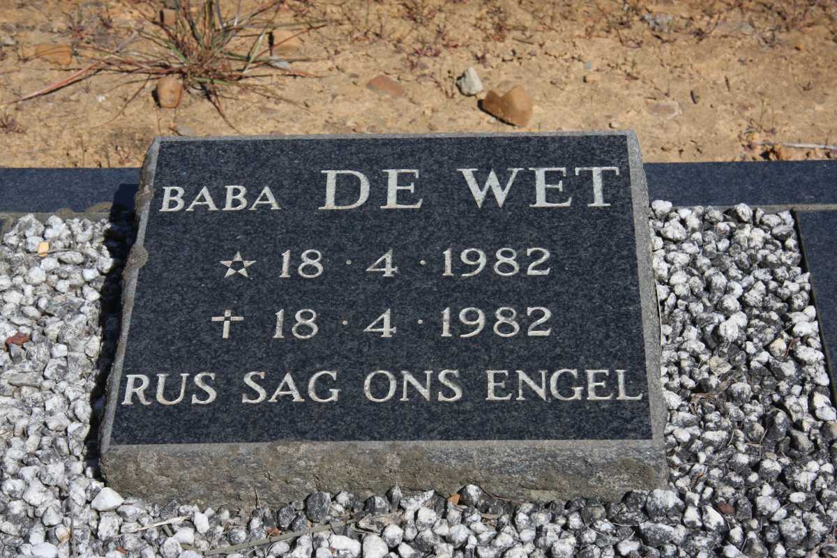 WET Baba, de 1982-1982