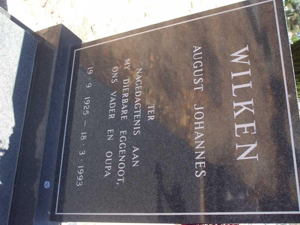 WILKEN August Johannes 1925-1993