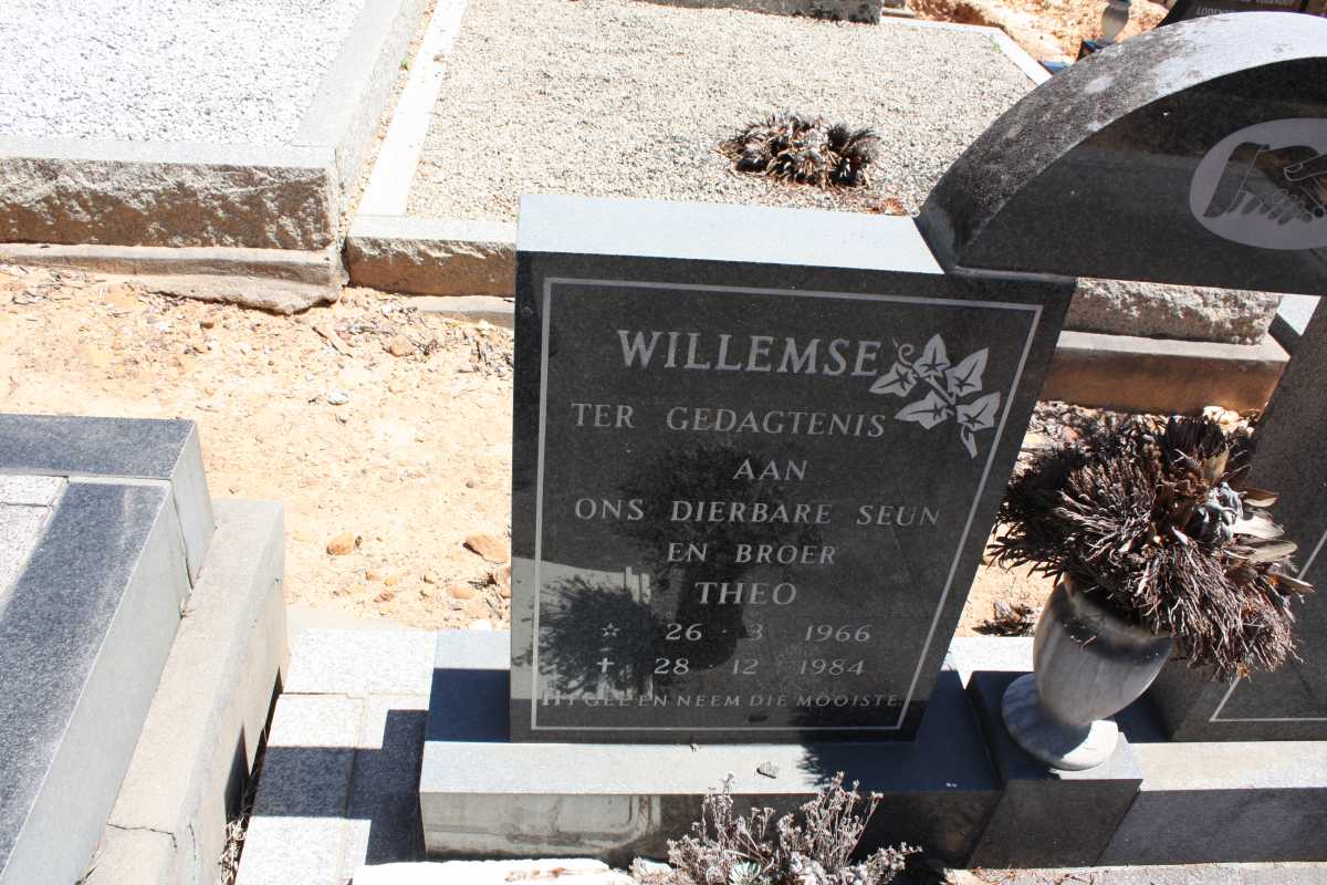 WILLEMSE Theo 1966-1984
