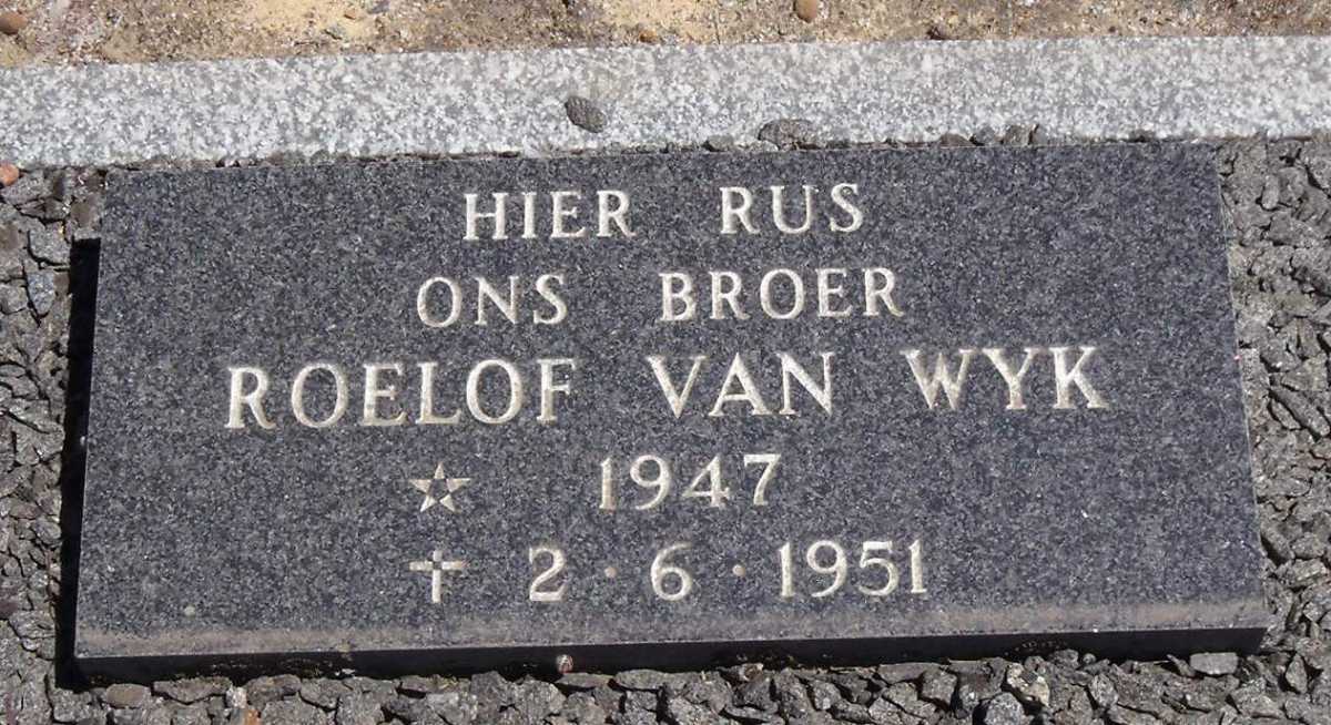 WYK Roelof, van 1947-1951