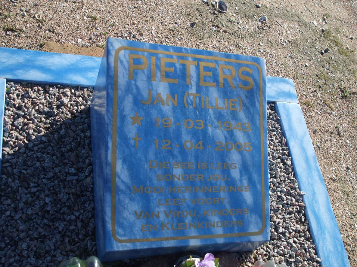 PIETERS Jan 1943-2005