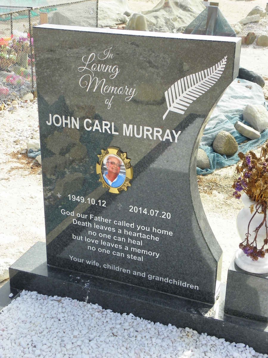 MURRAY John Carl 1949-2014