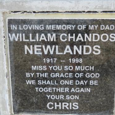 NEWLANDS William Chandos 1917-1998
