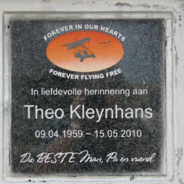 KLEYNHANS Theo 1959-2010