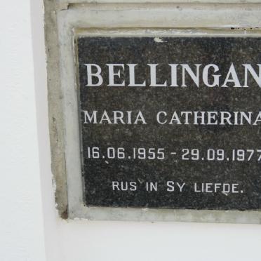 BELLINGAN Maria Catherina 1955-1977