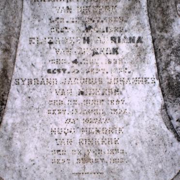 NIEKERK Family, van