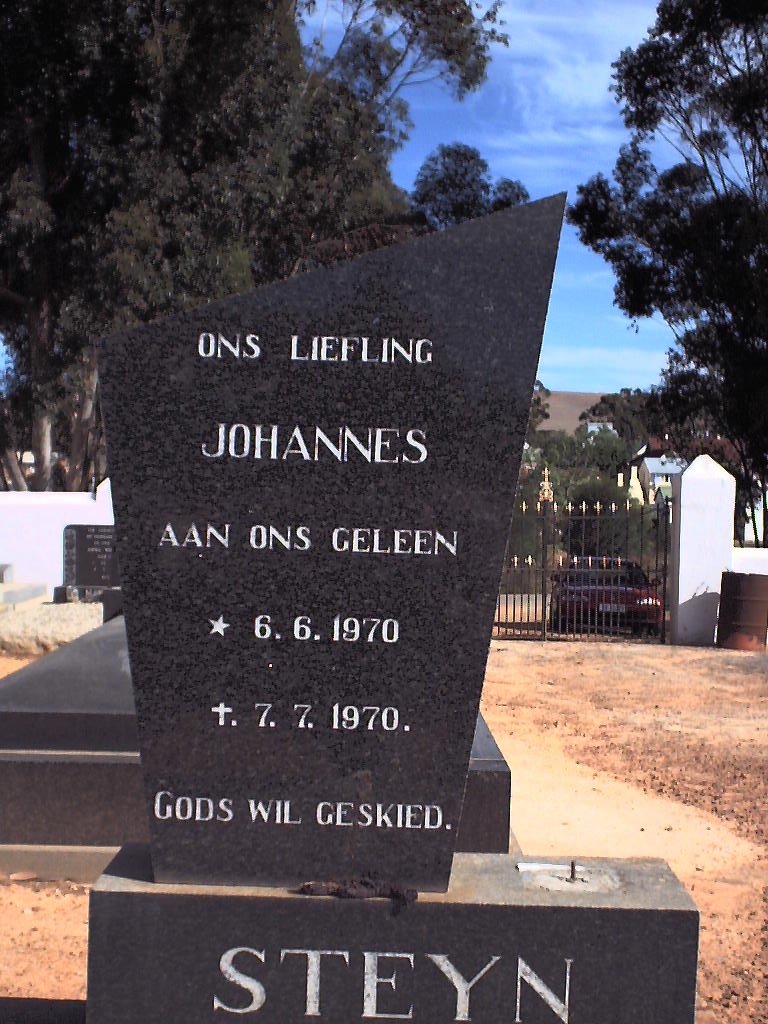 STEYN Johannes 1970-1970