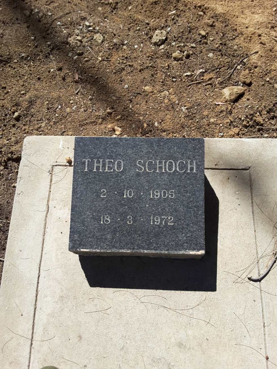 SCHOCH Theo 1905-1972