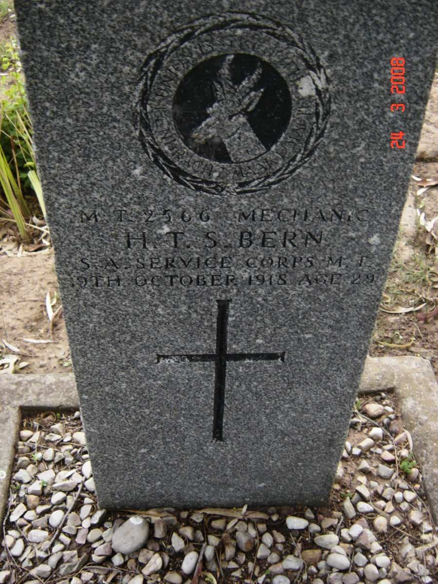 BERN H.T.S -1918