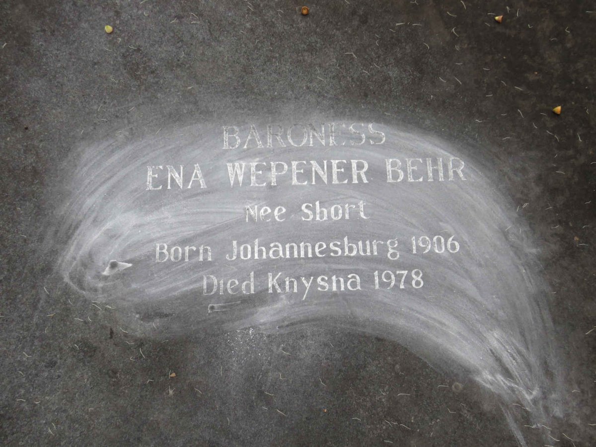 BEHR Ena Wepener nee SHORT 1906-1978 _2