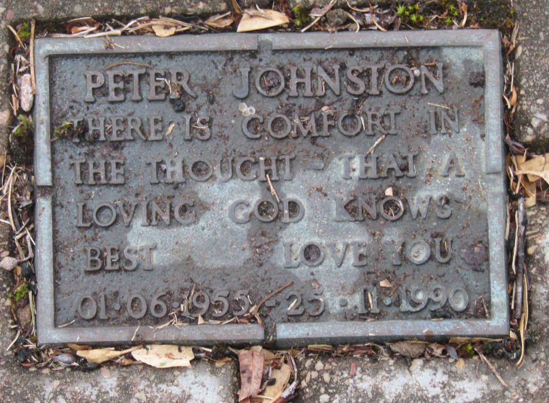 JOHNSTON Peter 1955-1990