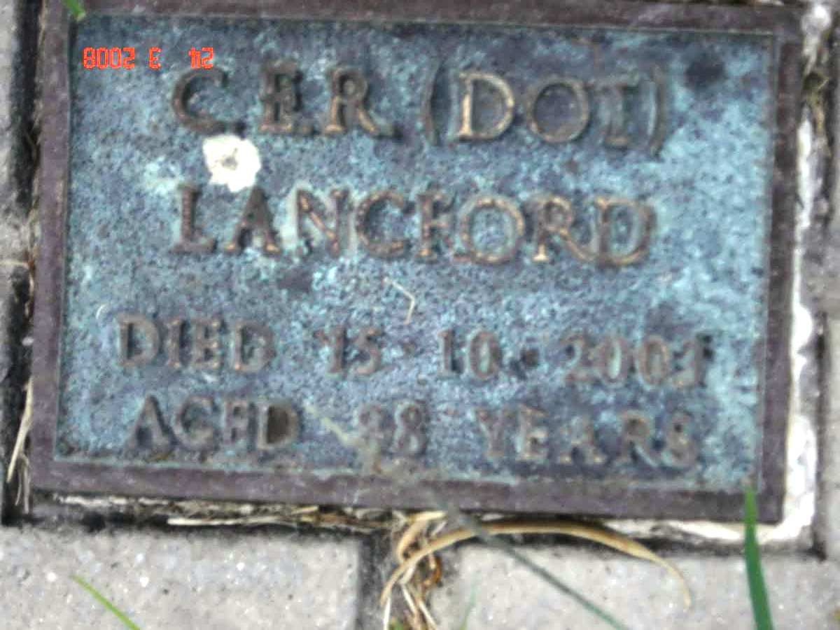 LANGFORD C.E.R. -2003