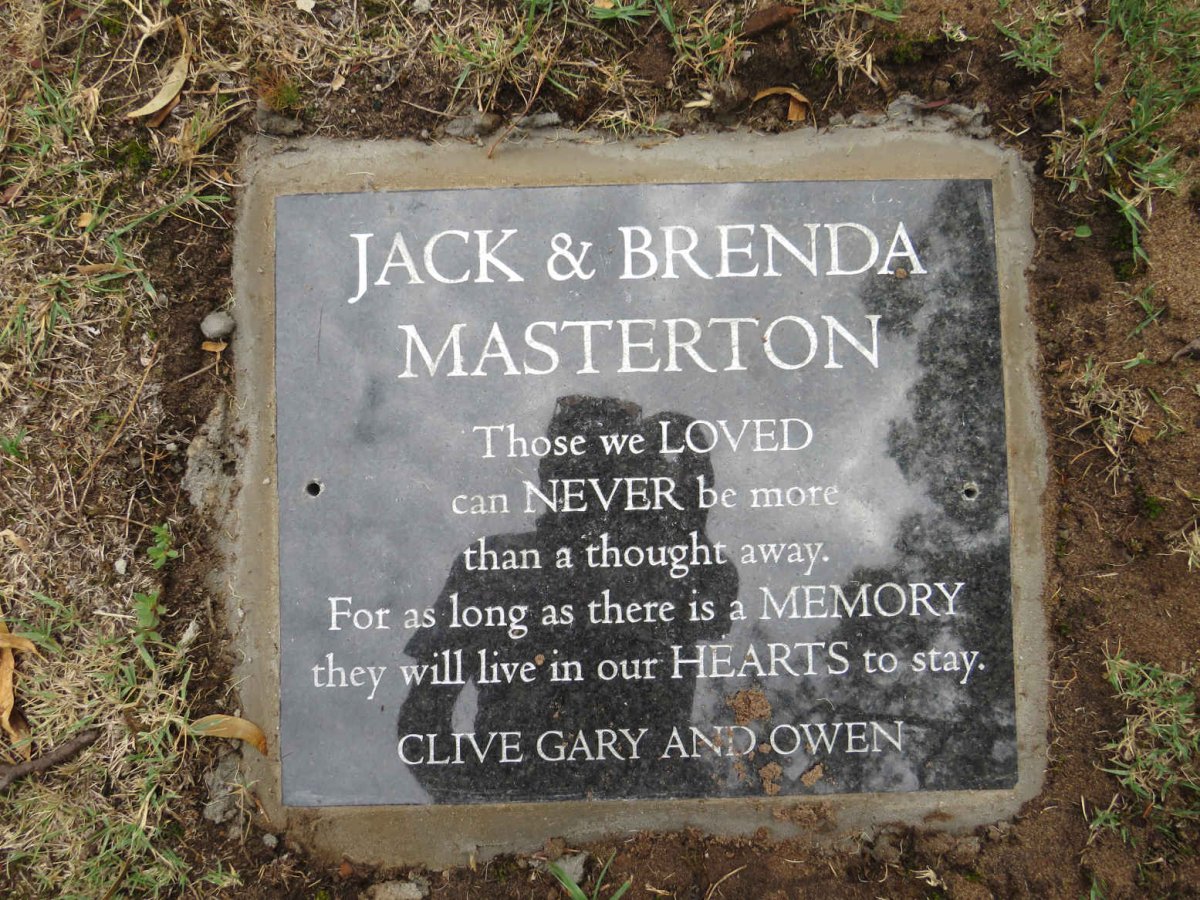 MASTERTON Jack & Brenda