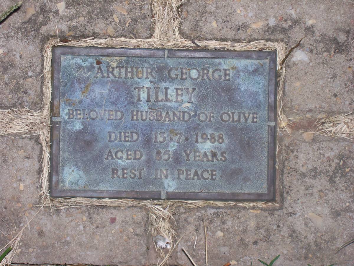 TILLEY Arthur George -1988