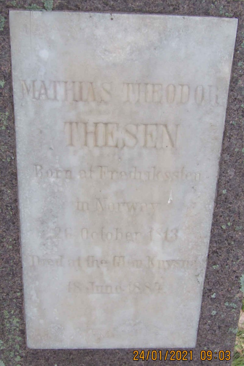 THESEN Mathias Theodor 1813-1884