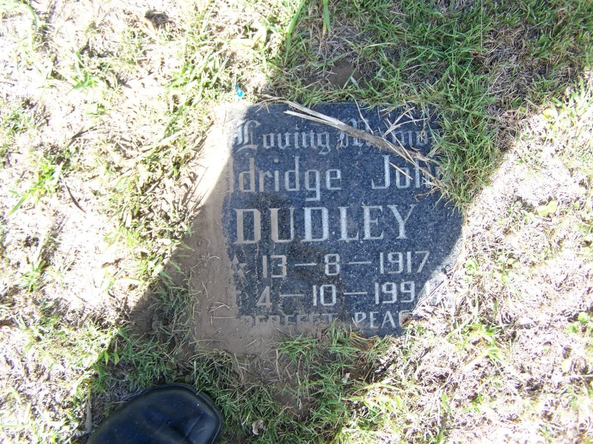 DUDLEY ?ldridge John 1917-199?