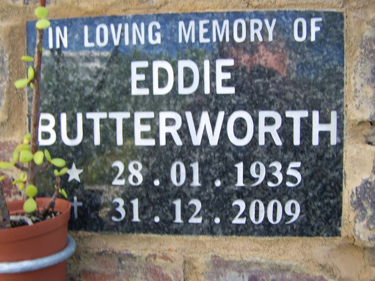 BUTTERWORTH Eddie 1935-2009