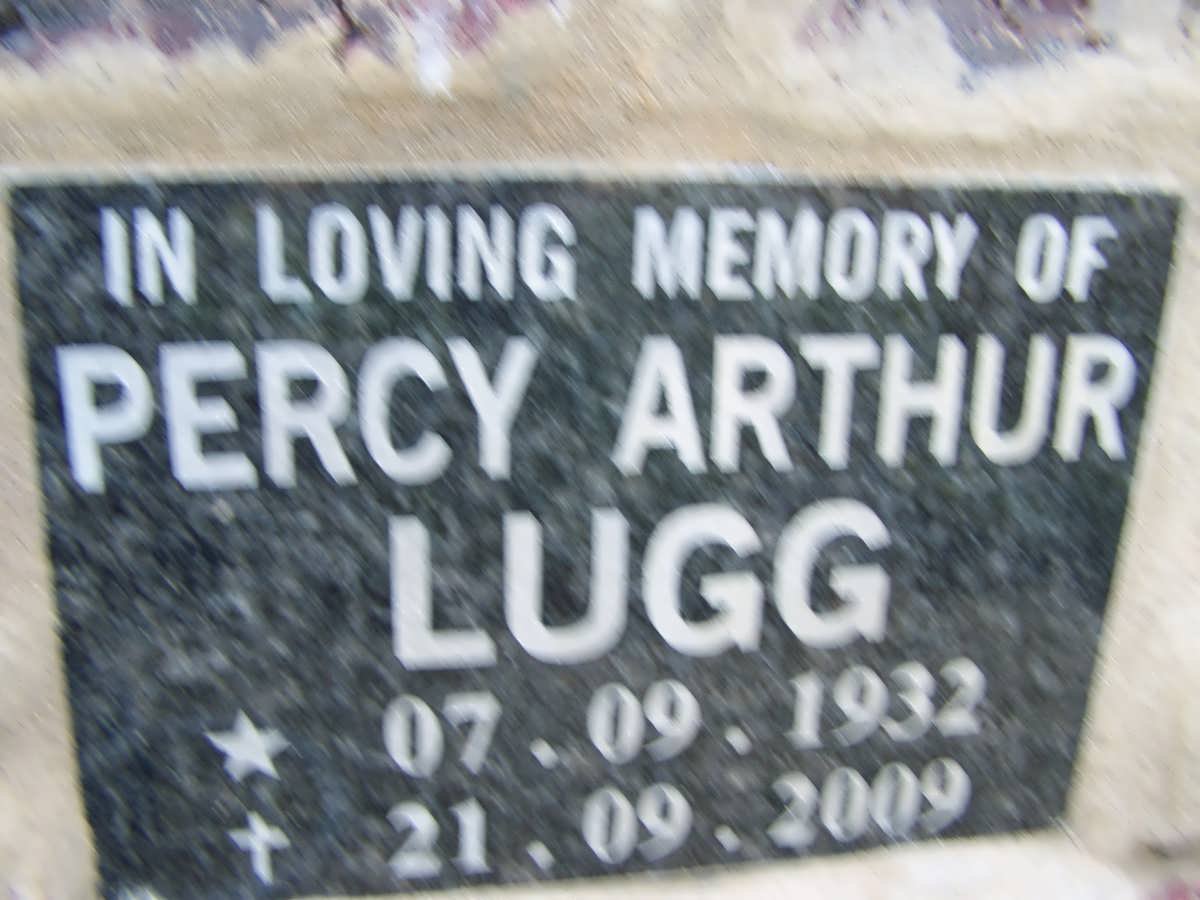 LUGG Percy Arthur 1932-2009
