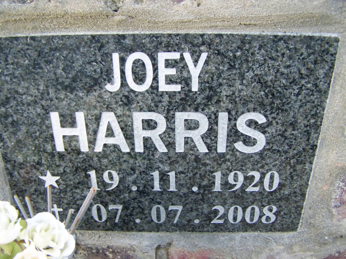 HARRIS Joey 1920-2008