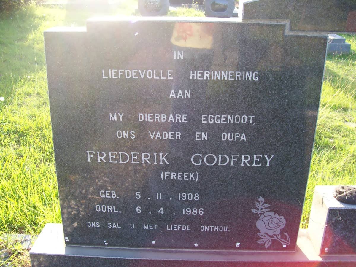 BARNARD Frederik Godfrey 1908-1986