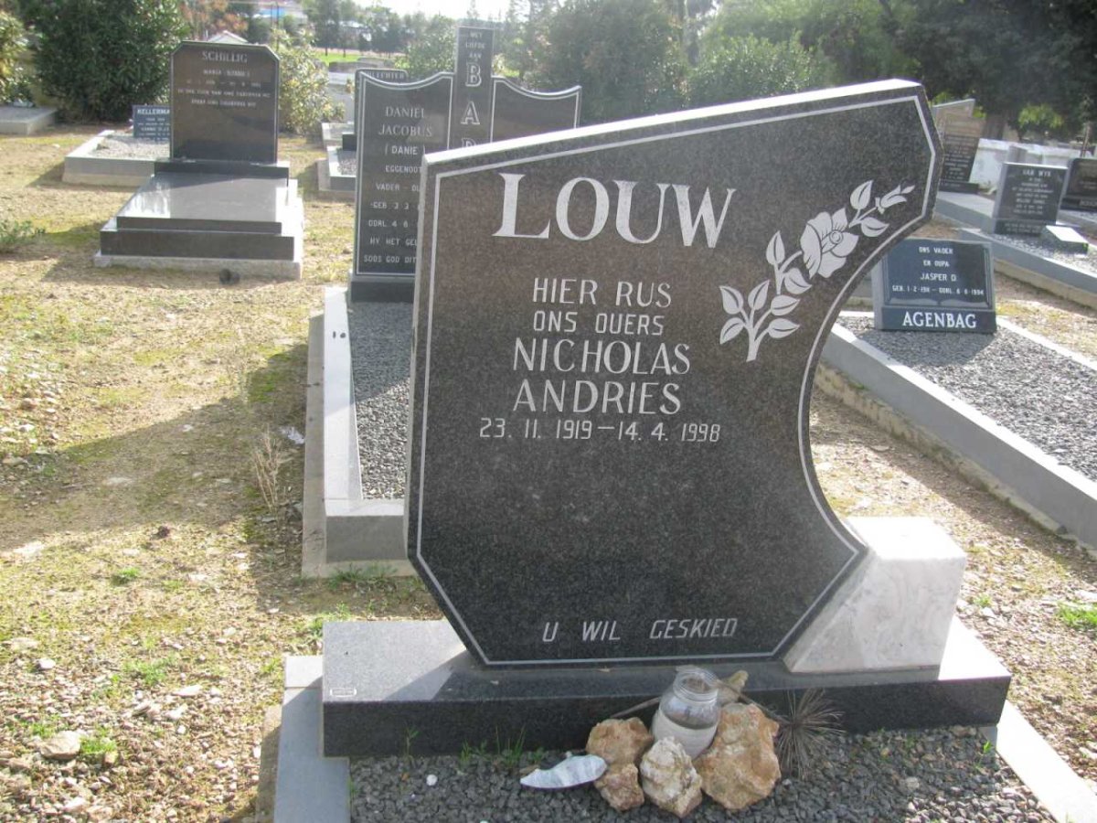 LOUW Nicholas Andries 1919-1998