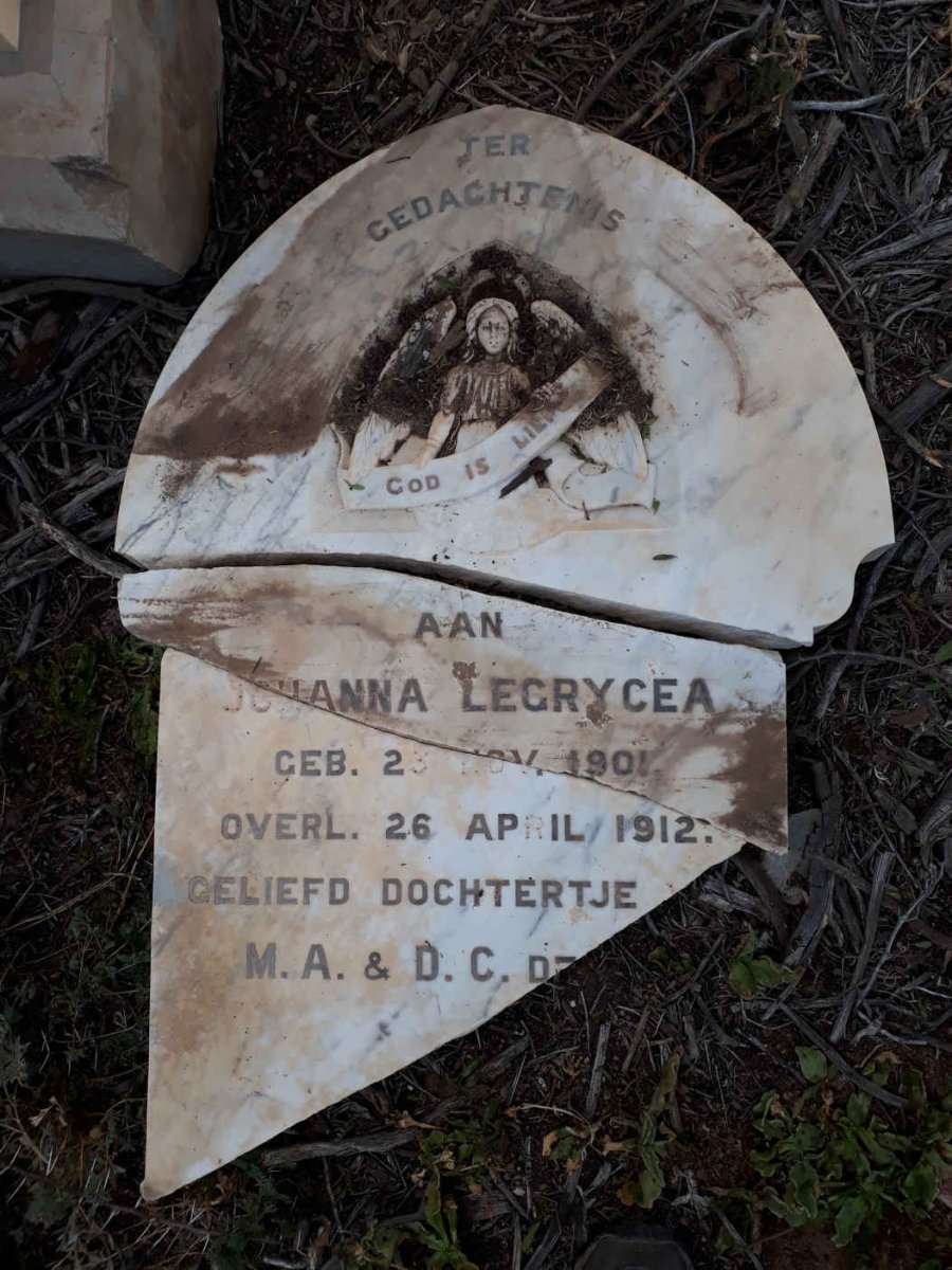 WIT Johanna Lecrycea, de 1901-1912