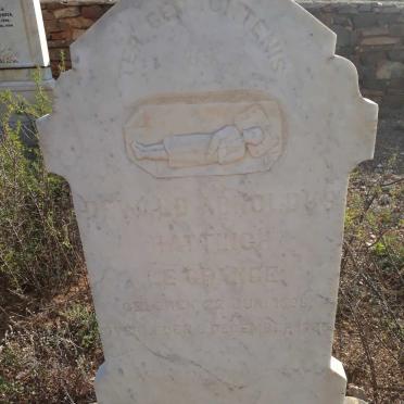 GRANGE Dewald Arnoldus Hattingh, le 1898-1905