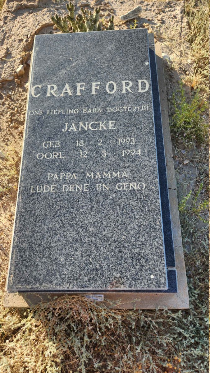 CRAFFORD Jancke 1993-1994