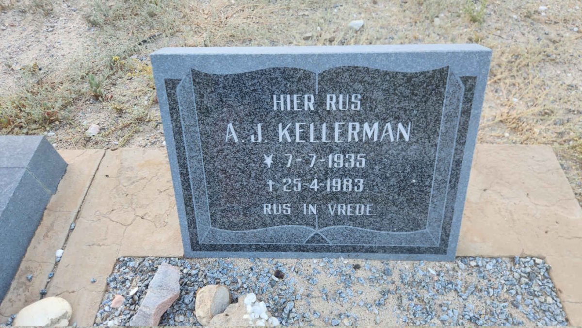KELLERMAN A. J. 1935-1983