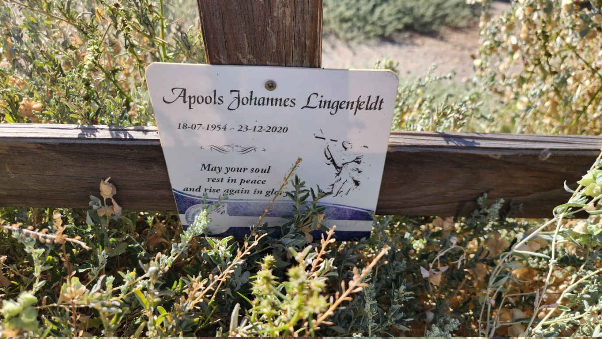 LINGENVELDT Apools Johannes 1954-2020