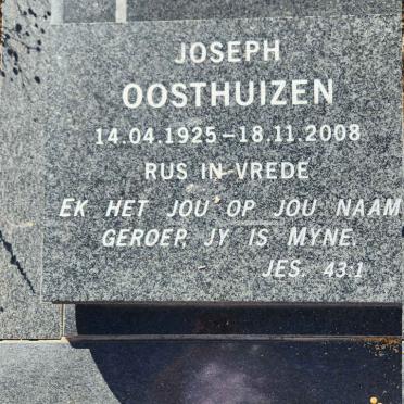 OOSTHUIZEN Joseph 1925-2008