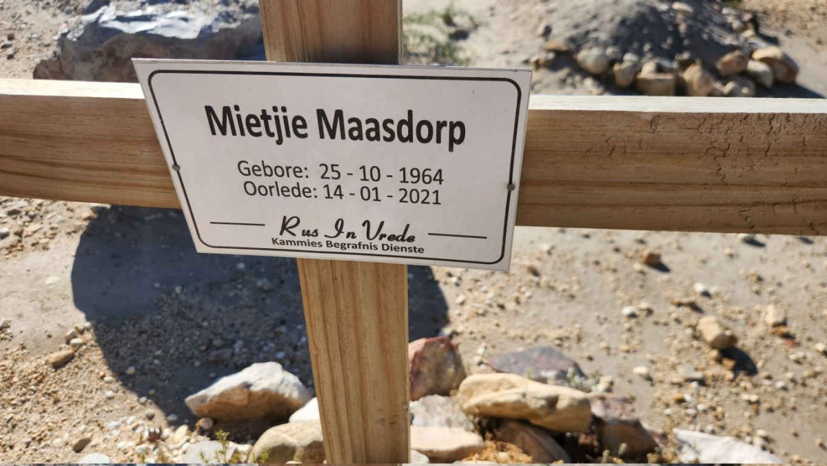 MAASDORP Mietjie 1964-2021