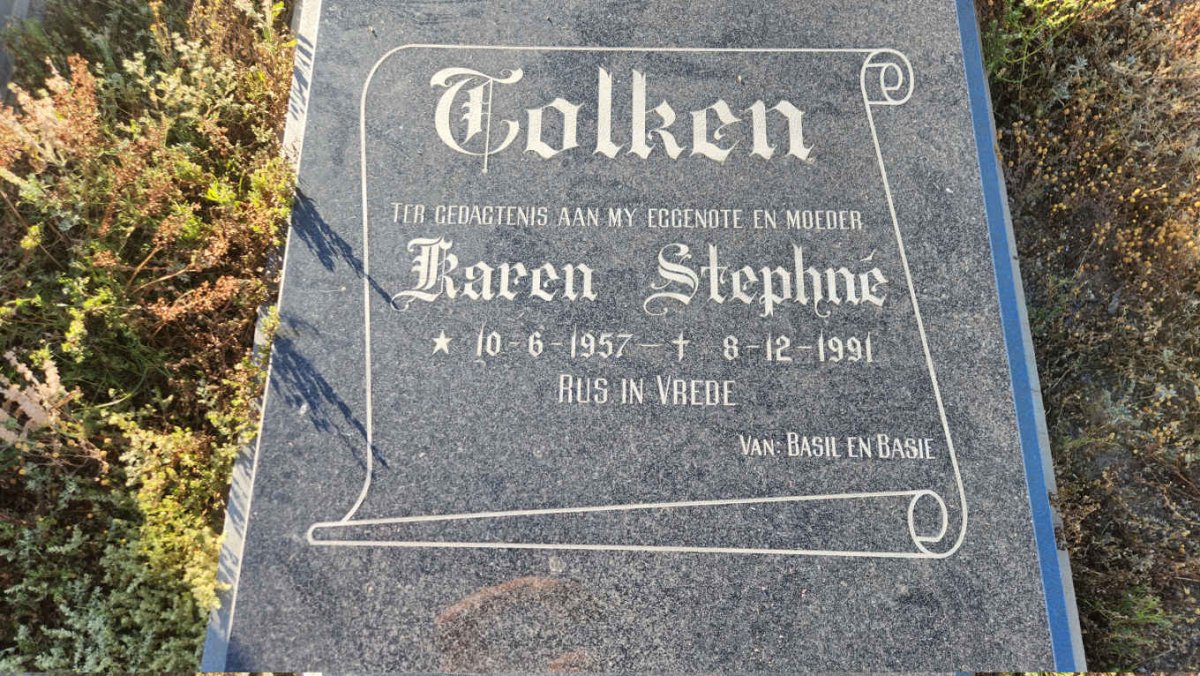 TOLKEN Karen Stephné 1957-1991