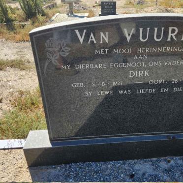 VUUREN Dirk, van 1927-1999